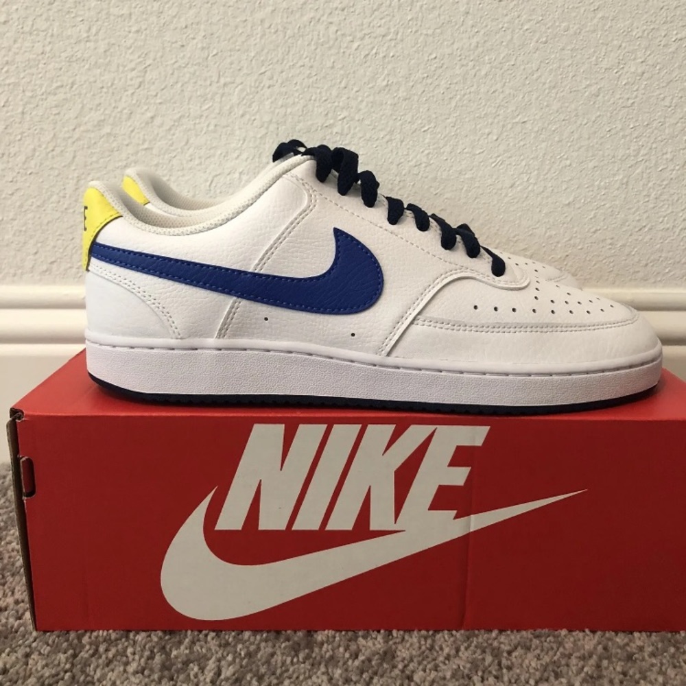 New Nike Court Version Low NBA “Warrior” Men’s Shoes Size 12